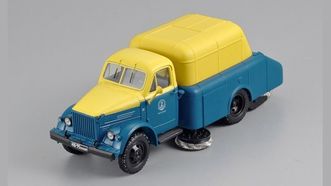 ГАЗ 51А ПУ-20 желтый/синий (DIP Models)