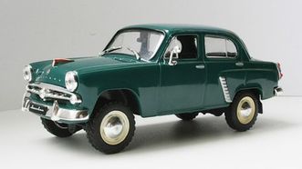 Москвич 410 зеленый (DeAgostini)