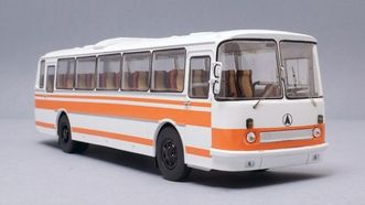 ЛАЗ 699Р белый/оранжевый (Classicbus)
