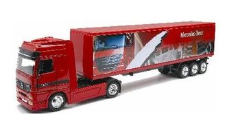 Mercedes-Benz Actros с полуприцепом красный (New Ray)