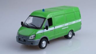 ГАЗ 2705 ГУИН зеленый (DeAgostini)