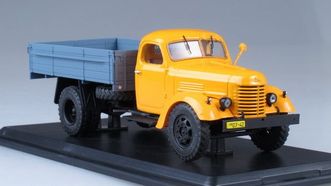 ЗИС 150 бортовой желтый/синий (SSM)