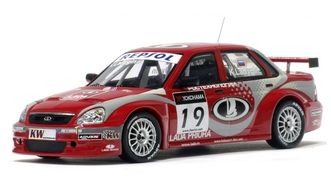LADA Priora WTCC №19 красный (DIP Models)