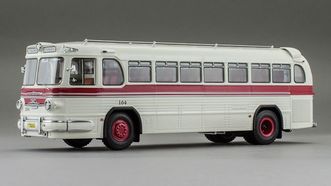 ЗИС 127 маршрут «Ставрополь-Пятигорск» белый (DIP Models)