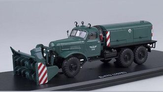 Д-470 шнекороторный снегоуборочный автомобиль (на шасси ЗИЛ 157Е) зеленый (SSM)