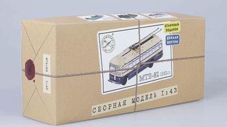 Сборная модель МТБ 82 (Автомобиль в деталях)