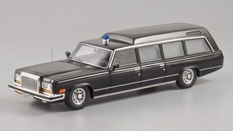 ЗИЛ 41042 «Скорая помощь» черный (DIP Models)